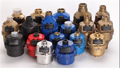 Mesurador d'aigua rota rotatiu de plàstic